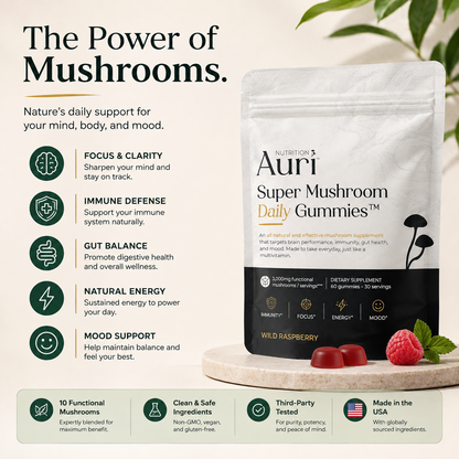Super Mushroom Daily Gummies®